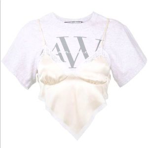 DO NOT BUY ISO this Alexander wang t shirt camisole hybrid in size SMALL!